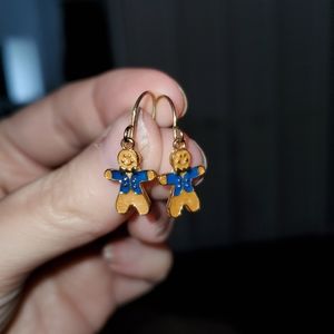 Gingerbread earrings